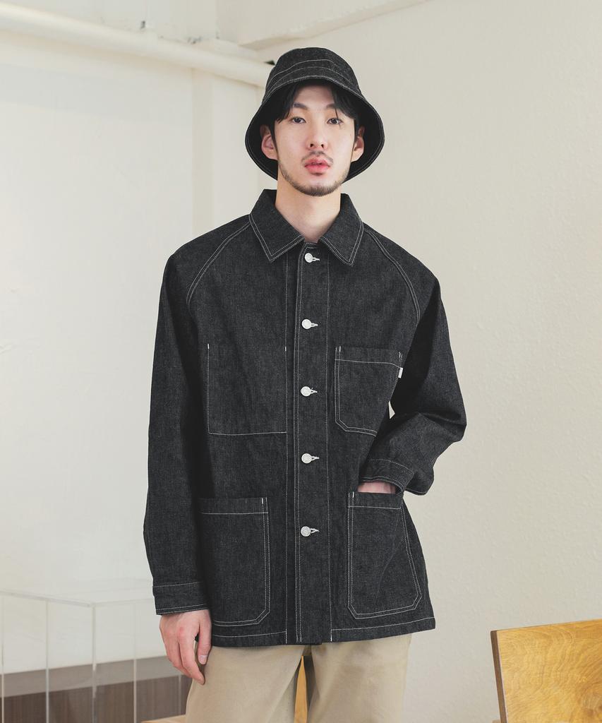 Oldbe Vtg Denim Chore Coat Vc