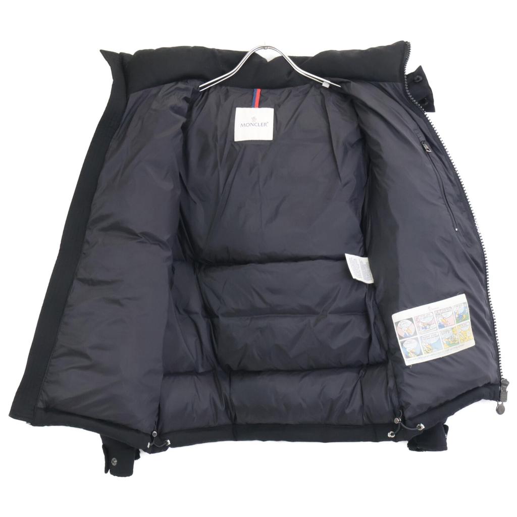 Moncler Im Inland autorisierte Montgenevre Daunenjacke Jacke 0 schwarzGebraucht