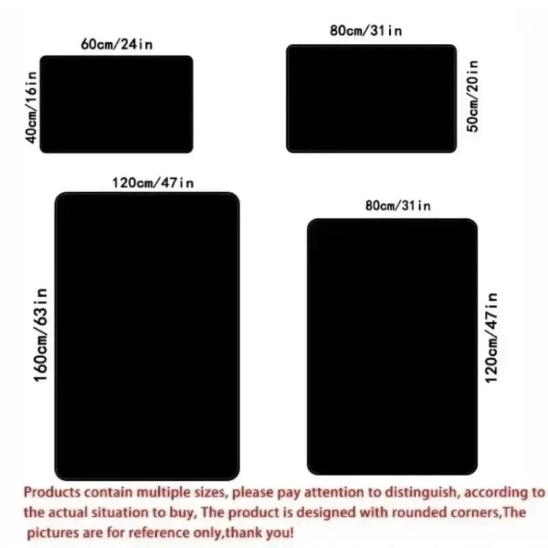 Airport Runway Carpet Airplane Scene Rug Kids Play Mat Home Decoration Non-Slip Soft Floor Mat for Children Playroom Living Room