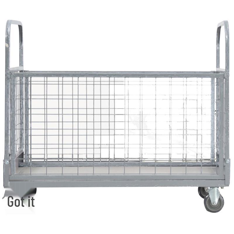 Haidik Foldable Warehouse Mesh Transport Cart