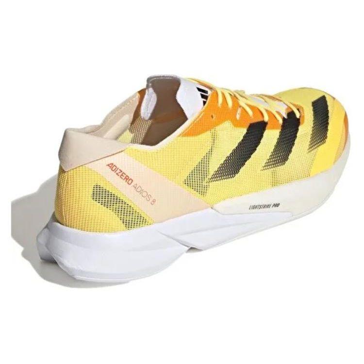 Adidas Adizero Adios 8 Spark Men Sneakers Yellow Core-Black Ivory IG5646