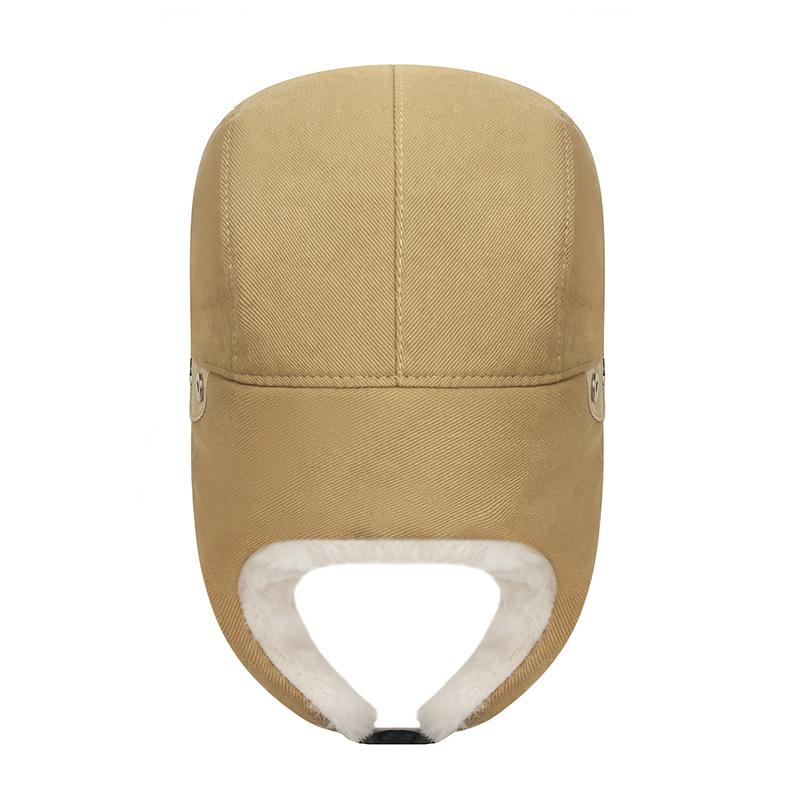 Unisex Winter Warm Trapper Hat with Ear Flaps Windproof Outdoor Cap