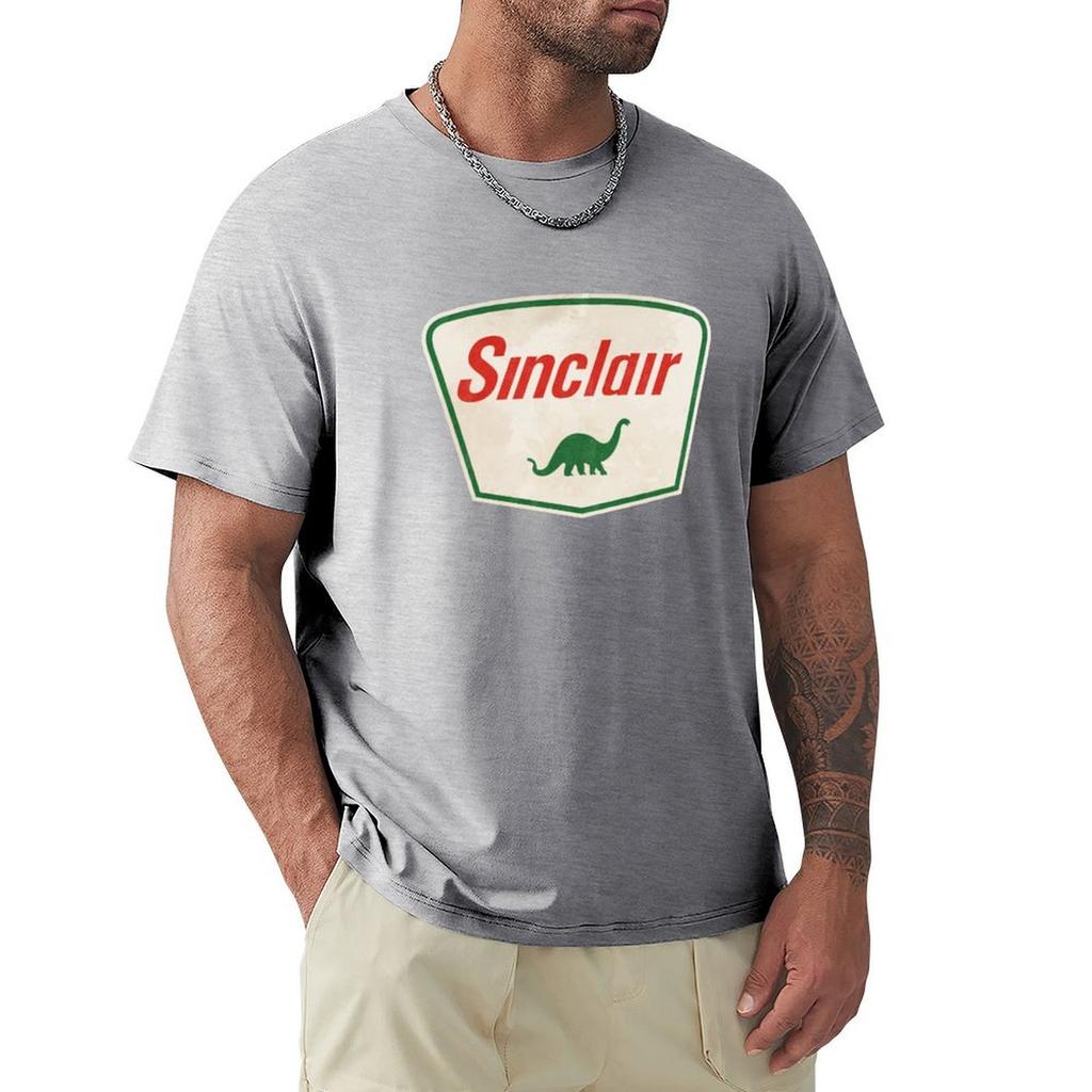 Sinclair Oil Vintage Logo T-Shirt Graphic Shirts Plus Size Tops Essential T Shirt Anime T Shirts Men's T-shirts