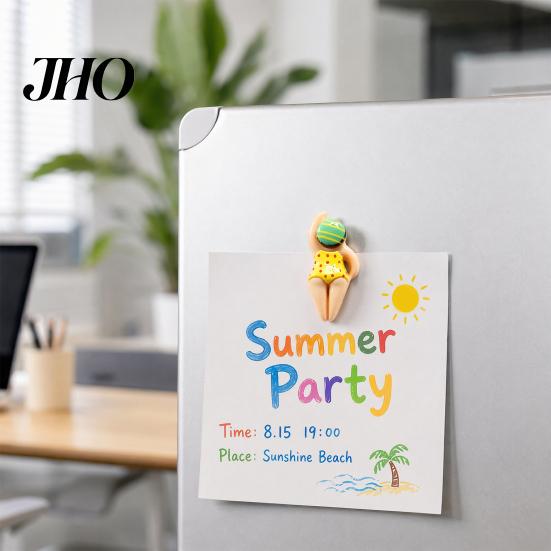 Magnetic Fridge Decoration 6/11Pcs 3D Swimming Figure Refrigerator Magnet, Cartoon Bikini Women Magnet Decorative Home Kitchen Office Whiteboard