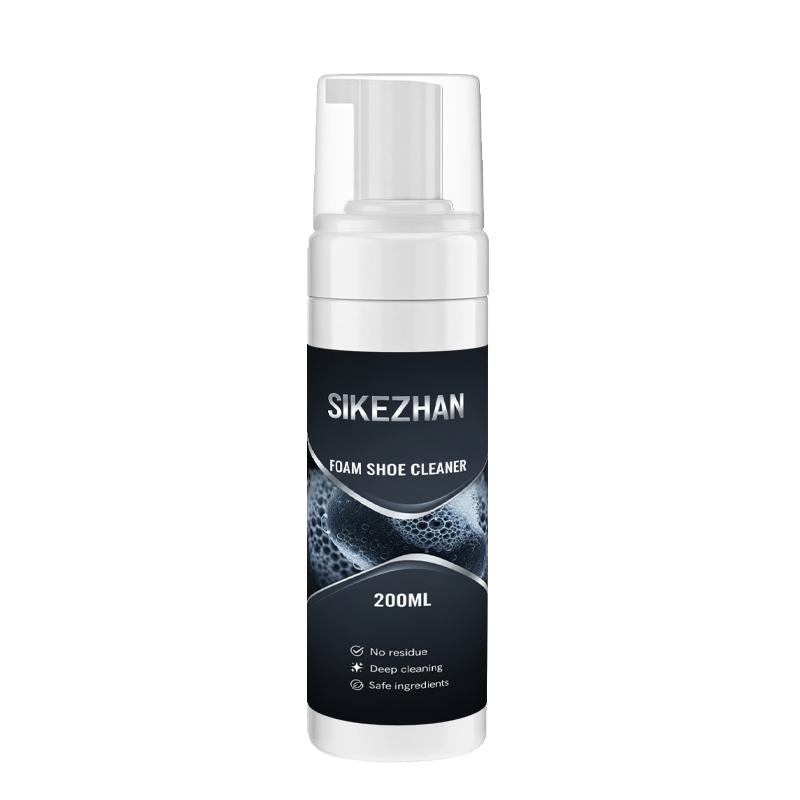 

Shoe Foam Cleaner + Dual‑Sided Brush Set, No‑Rinse Quick‑Dry, Streak‑Free Stain Remover for Sneakers, Midsole/Outsole Cleaner 200ml