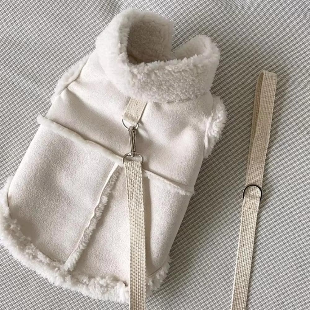 Classic Dog Vests Fleece Puppy Clothing Winter Dogs Jackets