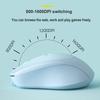 KEBIDUMEI Dual Mode 2.4G Wireless Mouse Bluetooth Mouse Rechargeable Mic Gaming Mouse 3-Level DPI Office Mouse For Tablet Laptop