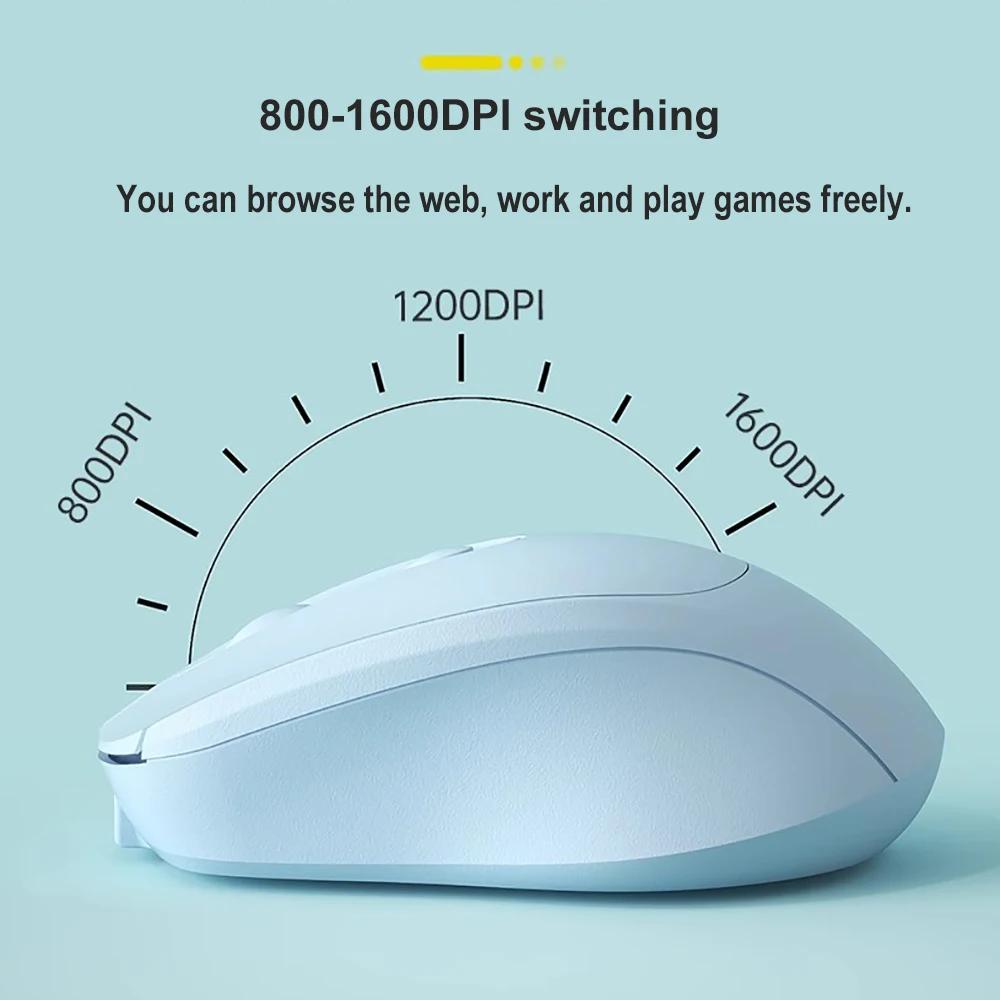 KEBIDUMEI Dual Mode 2.4G Wireless Mouse Bluetooth Mouse Rechargeable Mic Gaming Mouse 3-Level DPI Office Mouse For Tablet Laptop