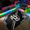 Design Juventus FC Covor de Catifea Cristal Confortabil Nu?Covor imprimat antiderapant pentru dormitor, living, hol