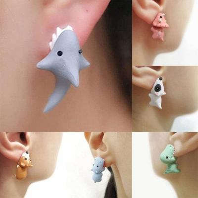 Girls Fashion Polymer Clay Soft Cute Stud Earrings