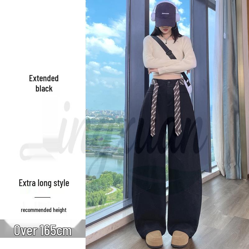 

2026 Autumn Women s High Waist Velvet Wide-Leg Casual Sports Pants XL