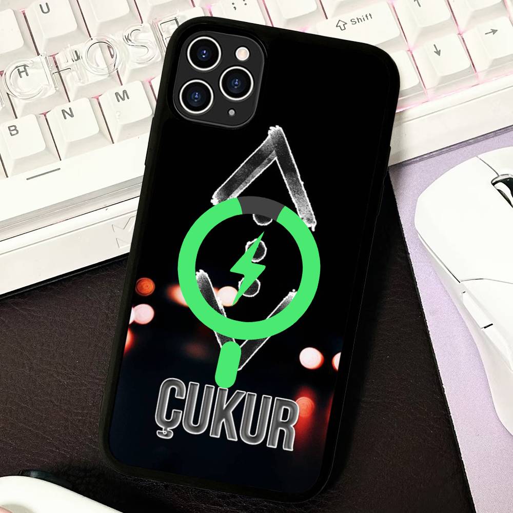 

TV Cukur For Magnetic Wireless Phone Case For IPhone 11 12 13 14 15 16 17 Pro Max Plus Cover iPhone 11 pro
