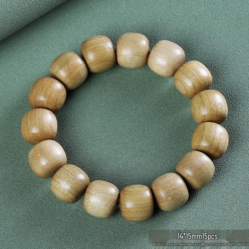 Temple Sandalwood Multi-Treasure Buddhist Rosary Beads Bracelet - Wenge Accessories Gift