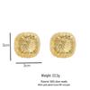High-End Autumn & Winter Bloom Firework Stud Earrings: Unique European and American Niche Design for Women
