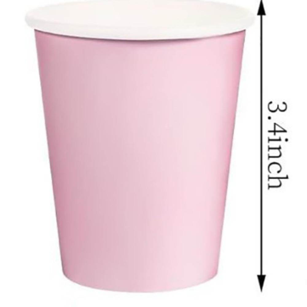 Conjunto de Louça Floral Vintage Descartável Borda Festonada Guardanapos Eco-Friendly Casamento