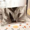 Feathery Patterned Rectangle Pillowcase Suitable For Sofa Bedroom Car Pillow Cover Cushion Rectangular Back Cushion