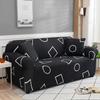 Trykt Sofatrekk Stretch Sofatrekk Sofatrekk for sofaer og stoler Vaskbar møbelbeskytter for kjæledyr barn