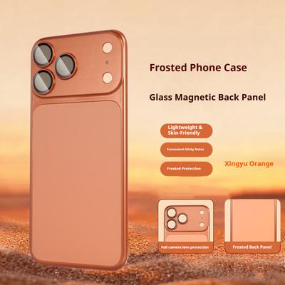 Para iPhone 16 15 14 13 12 Pro Max Convertir a 17 Pro Max Pegatina Trasera para Funda Magsafe para iPhone 17 Pro Max Cubierta Trasera Fina AG