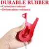 3pcs Toilet Flapper Replacement Kit with Stainless Chain for 2-inch Flush Valves