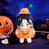 Orange Cotton Doll Halloween Suit Hat Plush Dolls Clothes  Doll Accessories
