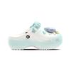 Crocs Classic clog Blue Island Star Ring EVA Cute Korean Summer Hole Shoes Unisex Blue