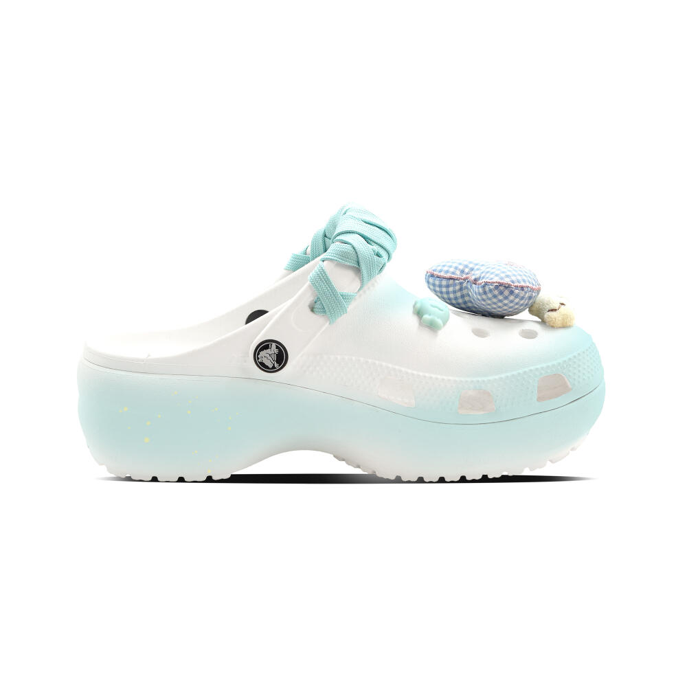 Crocs Classic clog Blue Island Star Ring EVA Cute Korean Summer Hole Shoes Unisex Blue