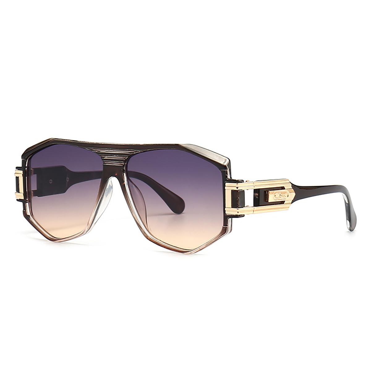 

Retro Square Sunglasses For Men Women Cyberpunk Style Anti Glare UV400 Fishing Travel Driving