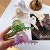 Stylish Korean Hair Clip With Elegant Bow Design Made Of High-quality Acetate