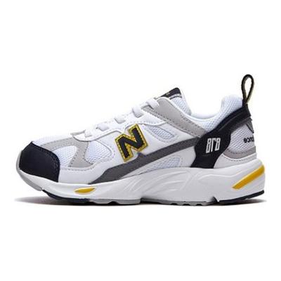 Nb 878 Low Top Kids Running Shoes Kids Running Shoes White Gray PV878AC