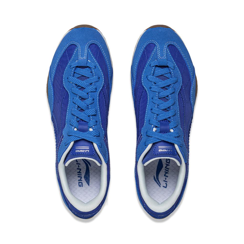 Li Ning Filin Boxing Classic Versatile Fashion Retro Trendy Comfortable Non-Slip Wear-Resistant Lightweight Low-Top Casual Shoes AGLW057-3