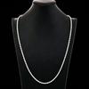 4MM Silver Plated Twisted Rope Jewelry Set, Minimalist Twist Chain Necklace & Bracelet Unisex Layering Daily Accessory