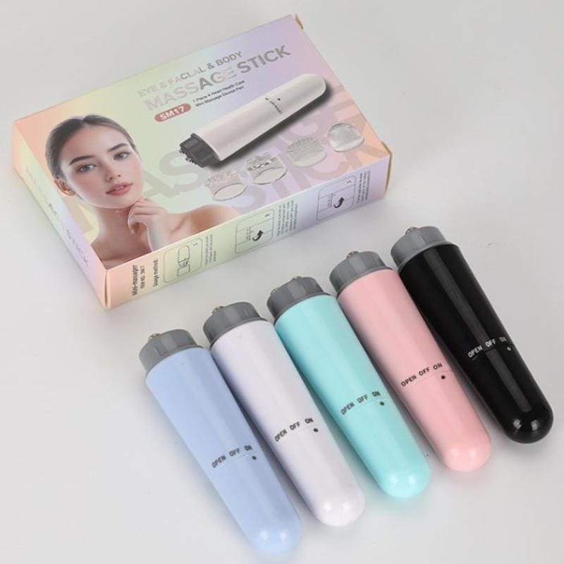 4 In 1 Electric Facial Massager Micro Vibration Eye Beauty Instrument For Relax Eye Dark Circles Eye Bags Puffiness Eye Massage