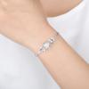 Lindon Zircon Bracelet Jewelry Geometric Bead Chain Link Bracelets Fashion Fine Wedding Gift for Girlfriend Women