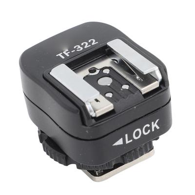 Blitzschuh-Synchronadapter mit zusätzlichem PC-Synchronanschluss Reines Kupfer-Interface TTL-Blitzschuhkonverter für Nikon-Kamera
