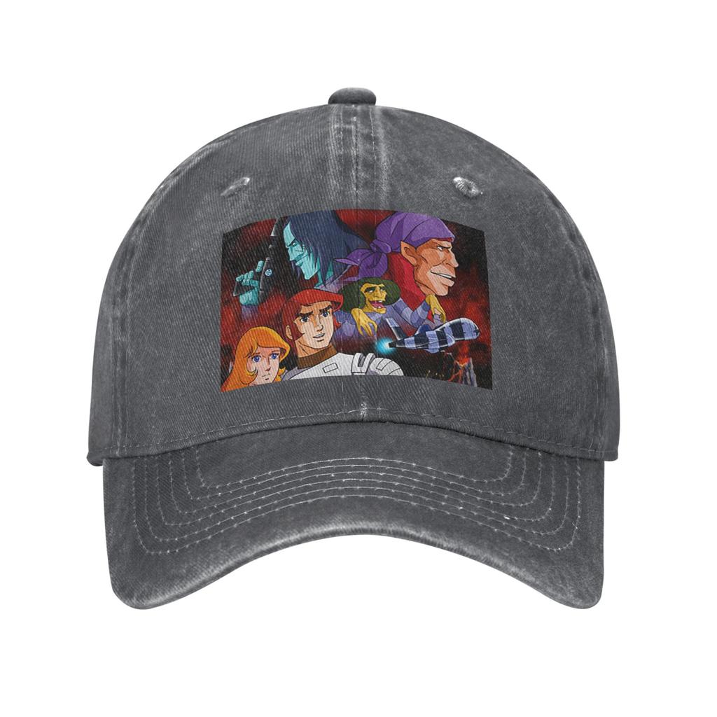 Comet Crew Zubehör Captain Future Baseballkappen Snapback Gewaschene Jeanshüte Hip Hop Baseball Cowboyhut für Unisex Damen