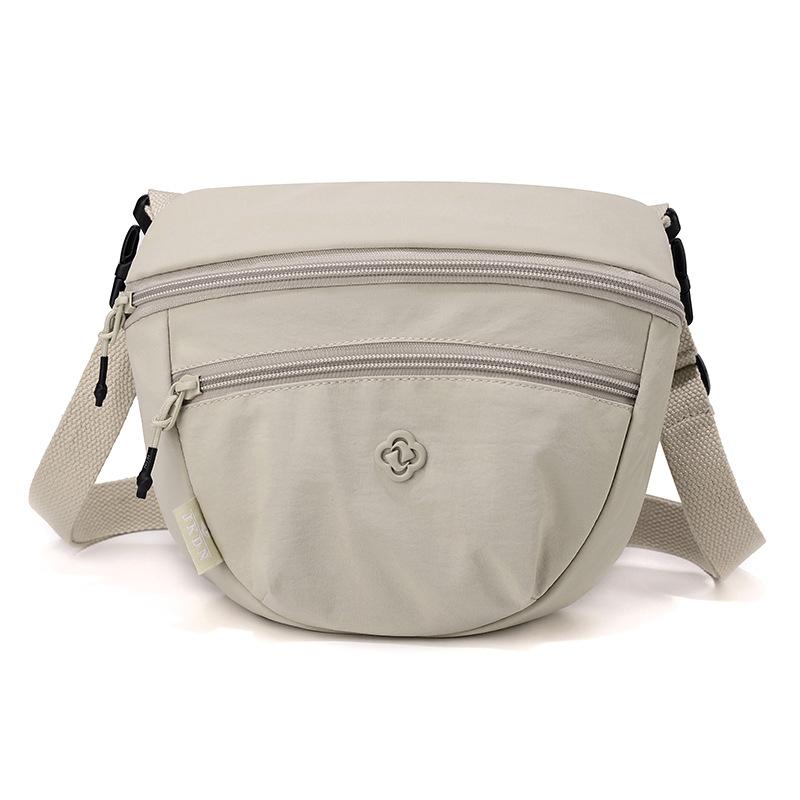 Waterproof Nylon Crossbody Bag Multi Pocket Casual Shoulder Bag for Women