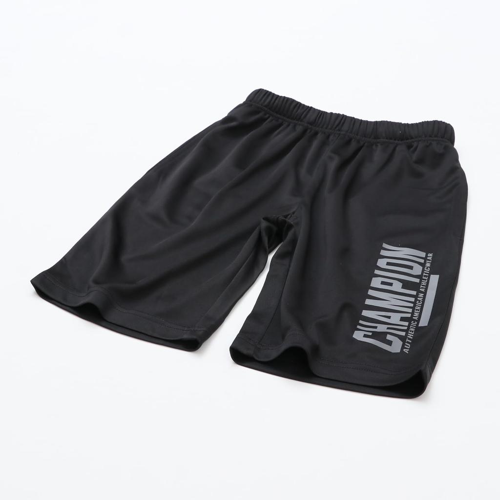 Champion Short Sleeve Crew Neck Tracksuit Set with Rubber and Basic Sports Kids' (2-Piece Set) Quick-Drying Print, T-Shirt Shorts, CK-BSW03-090-130