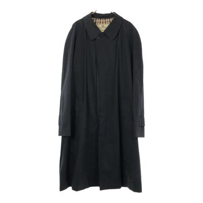 Stainless Collar Coat Navy Back Check Men's Used