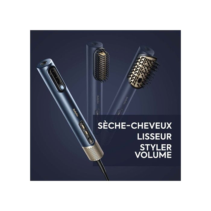 Brosse coiffante Babyliss AS6550E – Multistyler Air Wand - Sèche-cheveux, lisseur et styler. Tout en un.