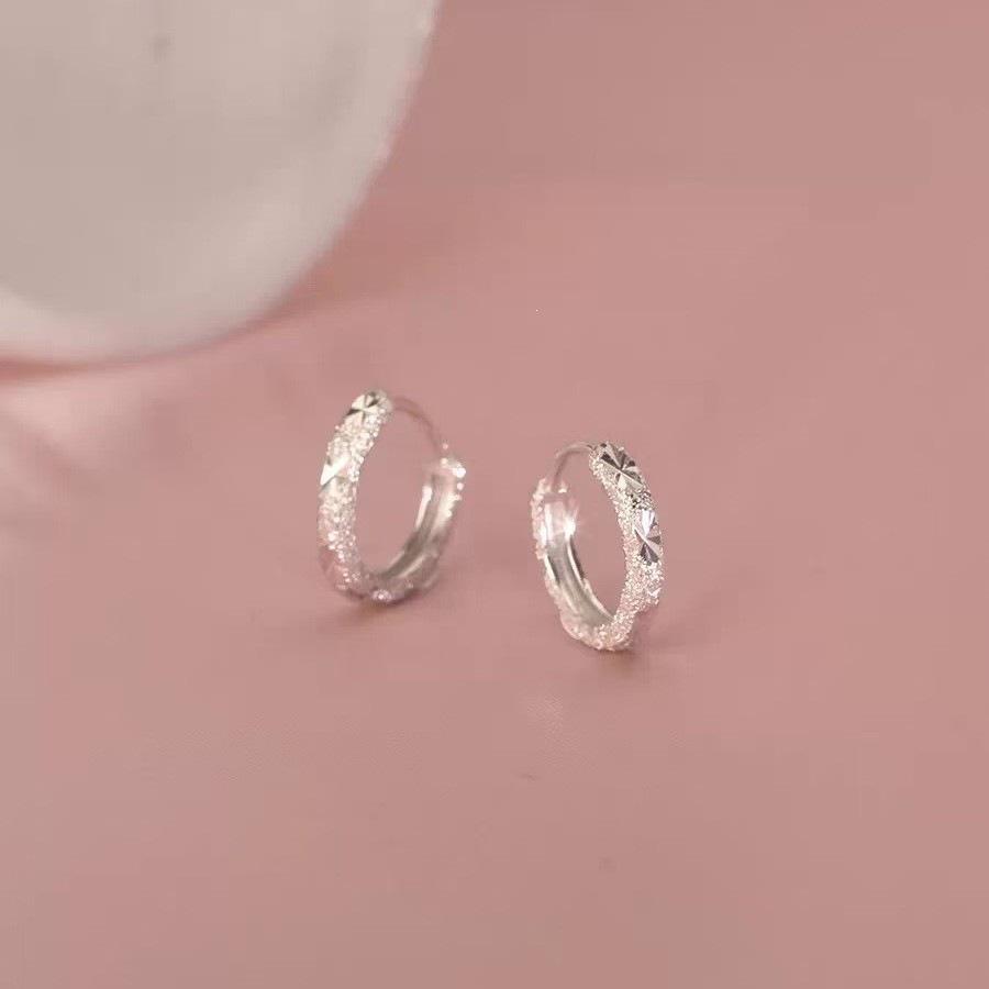 2024 Trendy Light Luxury Starry Silver Earrings for Women - Niche Design & Elegant Fashion