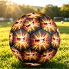 Balón de Fútbol Estampado de Alemania Talla 5 Resistente al Desgaste Estándar Fútbol de Entrenamiento para Adultos Regalo para Aficionados para Partido Deportivo Interior Exterior