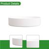 Vaso Decorativo Tigela Vaso de Flores Redondo Estético Suporte de Composição PP Prático para Micro Paisagens