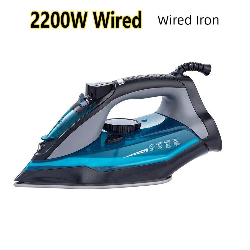 

Беспроводной электрический паровой утюг Беспроводной Беспроводной Утюг Паровая гладильная машина Ручной Blue 2200W Wired