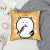 Pillow Case Joke Bear Print  Pillow Cover For Office Car Home Decor Kawaii Pillowcases