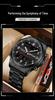 SANDA Multifunctional Luminous Student Watch - Classic, Fashionable, Waterproof with Timer & Alarm.