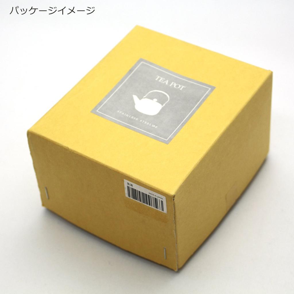 Blanche OM Oriental Modern 360cc Stainless Steel Made In with Stainless Steel Tea Perfect A330611 Associés Teapot, Japan, Strainer, Hygienic, Boxed,