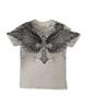 Camiseta Gráfica para Hombre Street Affliction Estilo Nuevo 2000s Grande Grunge Alas Nuevo Estilo de Moda Tops de Pareja y2k Camisa de Algodón Puro