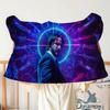 Action Movie J-John Wick Pillow Towel Pillowcase for Hair and Skin, Standard Size Set of Super Soft Pillow Case