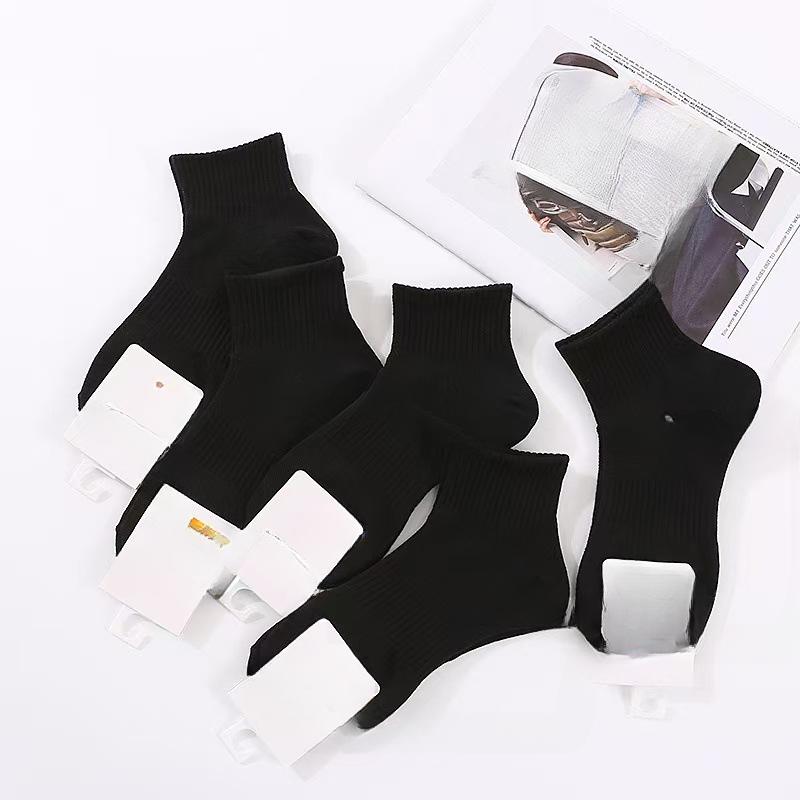

Female Spring and Summer Mesh Thin Sports Breathable Low Top Short Tube Cotton Socks 1 pair чорний