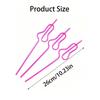 Bachelorette Party Decorative Straws Cartoon Art Shape Plastic Straws Reusable Plastic Drinking Straws Sweet Wedding Party